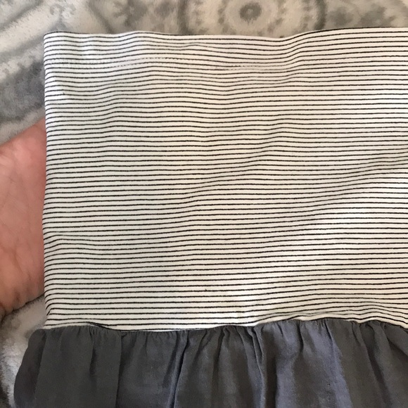 Theory | Strapless Linen Dress - Picture 2 of 5